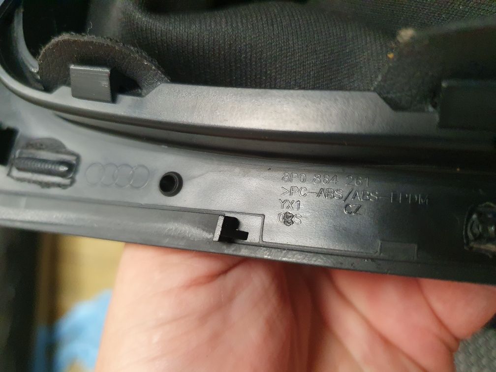 Gałka zmiany biegów mieszek  audi a3 8P