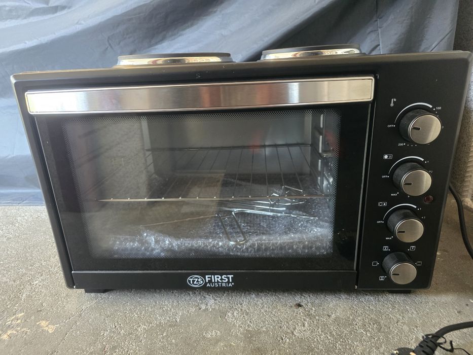 Piekarnik elektryczny + Kuchenka 2 palnikowa FIRST