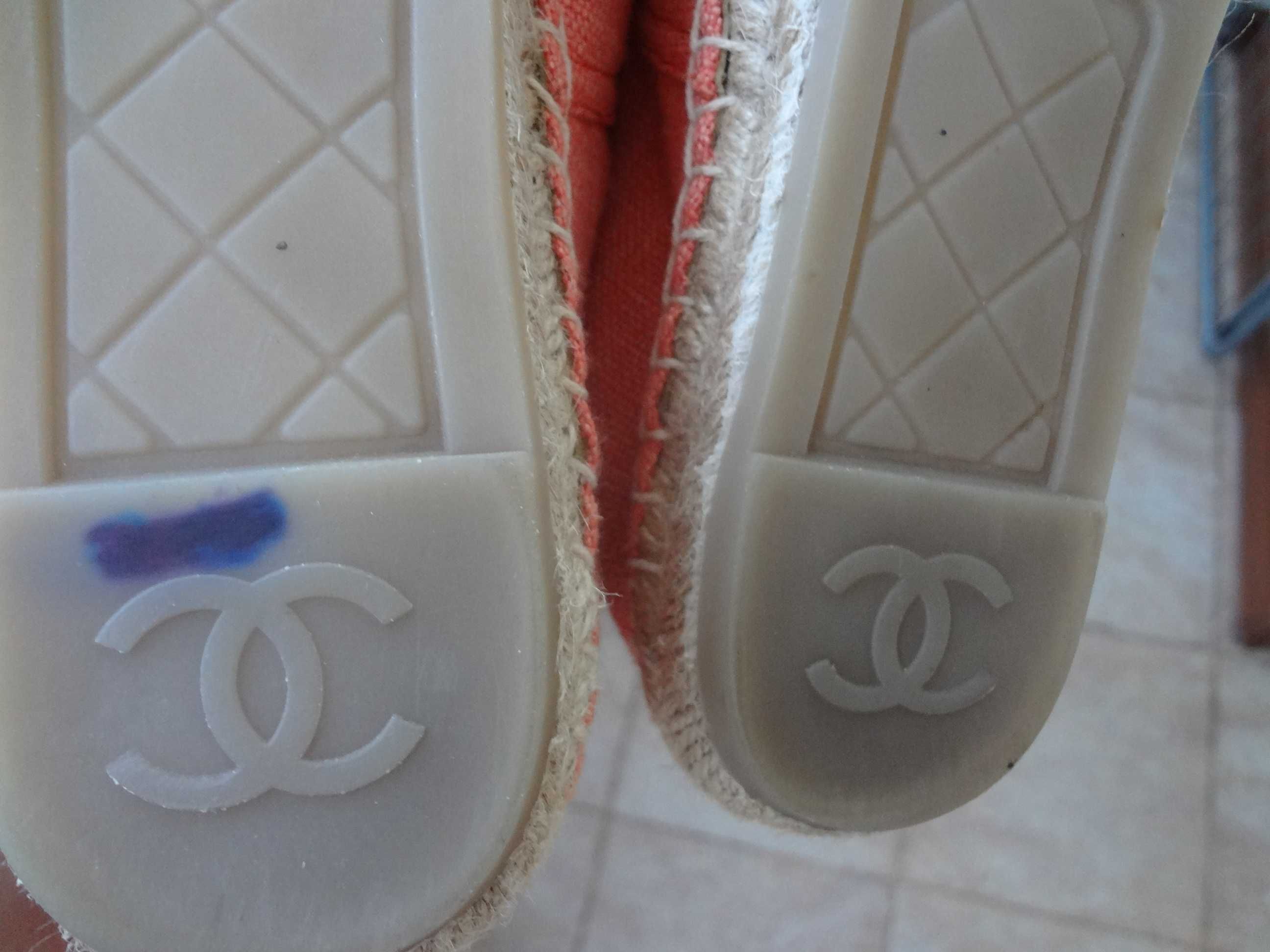 CHANEL COCO MARK Logo Women's  Espadrilles Оригинал!