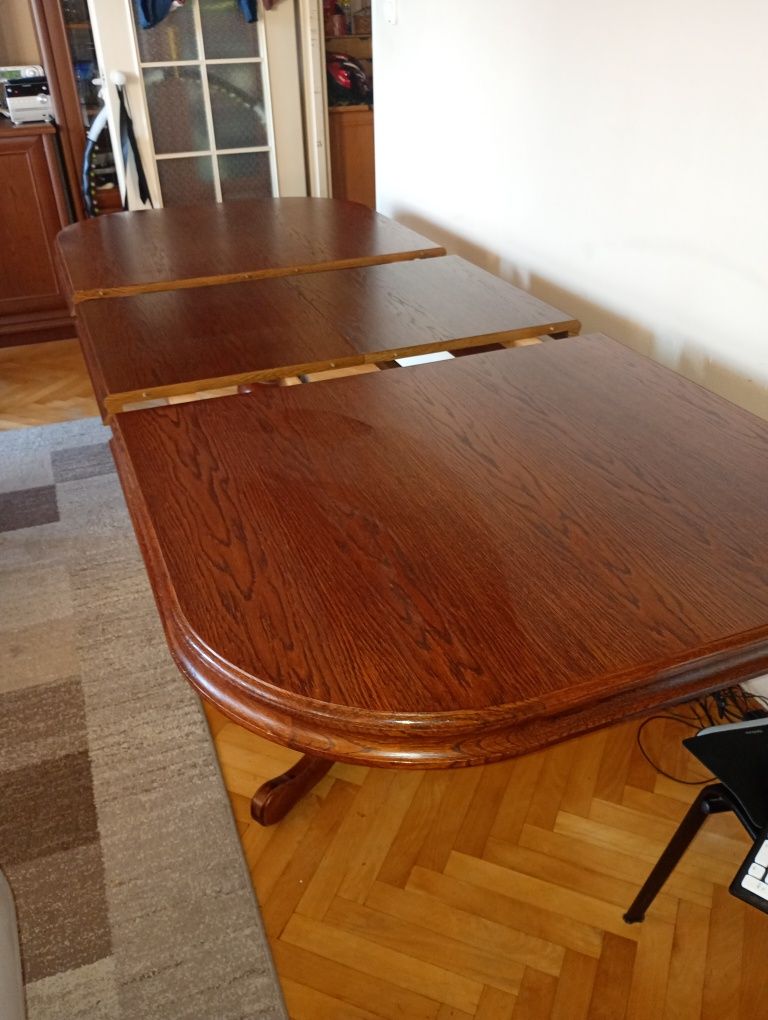 Duży Dębowy Stół, Meble KENT BRW