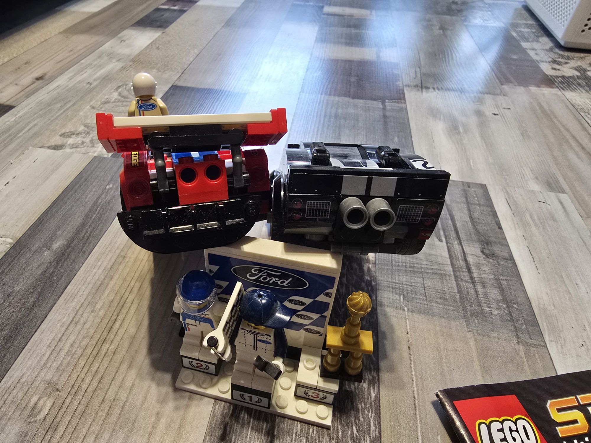 LEGO 75881 Speed Champions Ford GT z roku 2016 i Ford GT40 z roku 1966