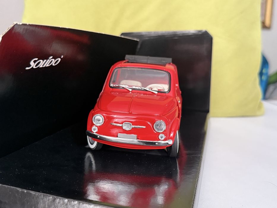 Model samochodu Fiat 500 - 1:18