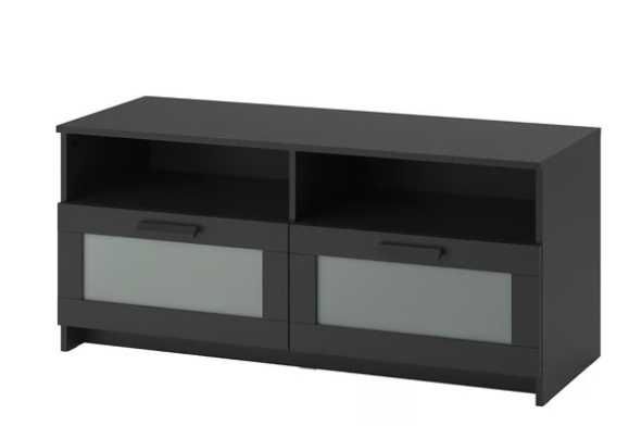 Móvel TV, preto, 120x41x53 cm