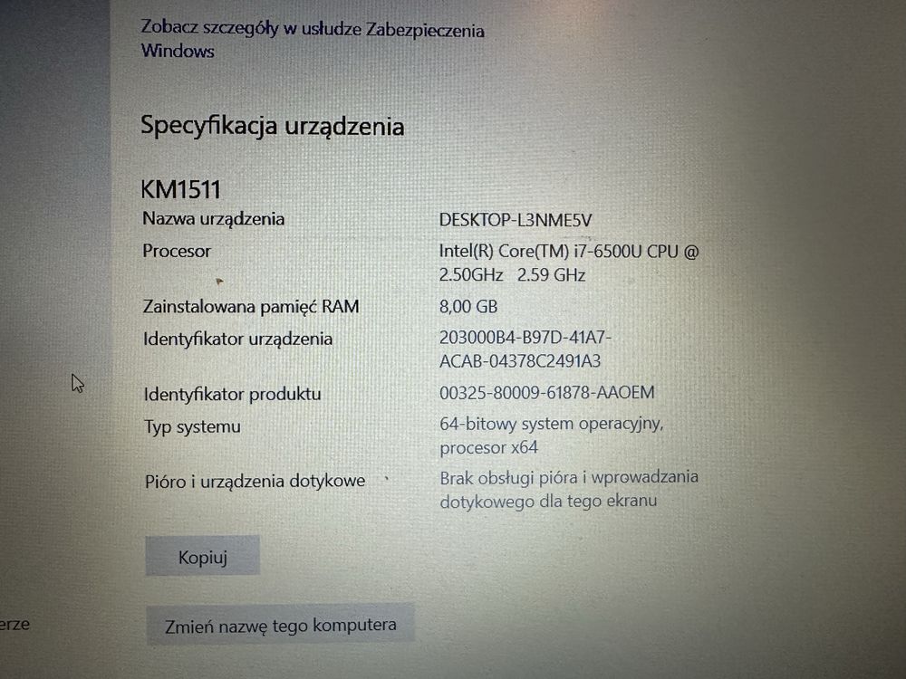 Laptop Explore PRO 1511