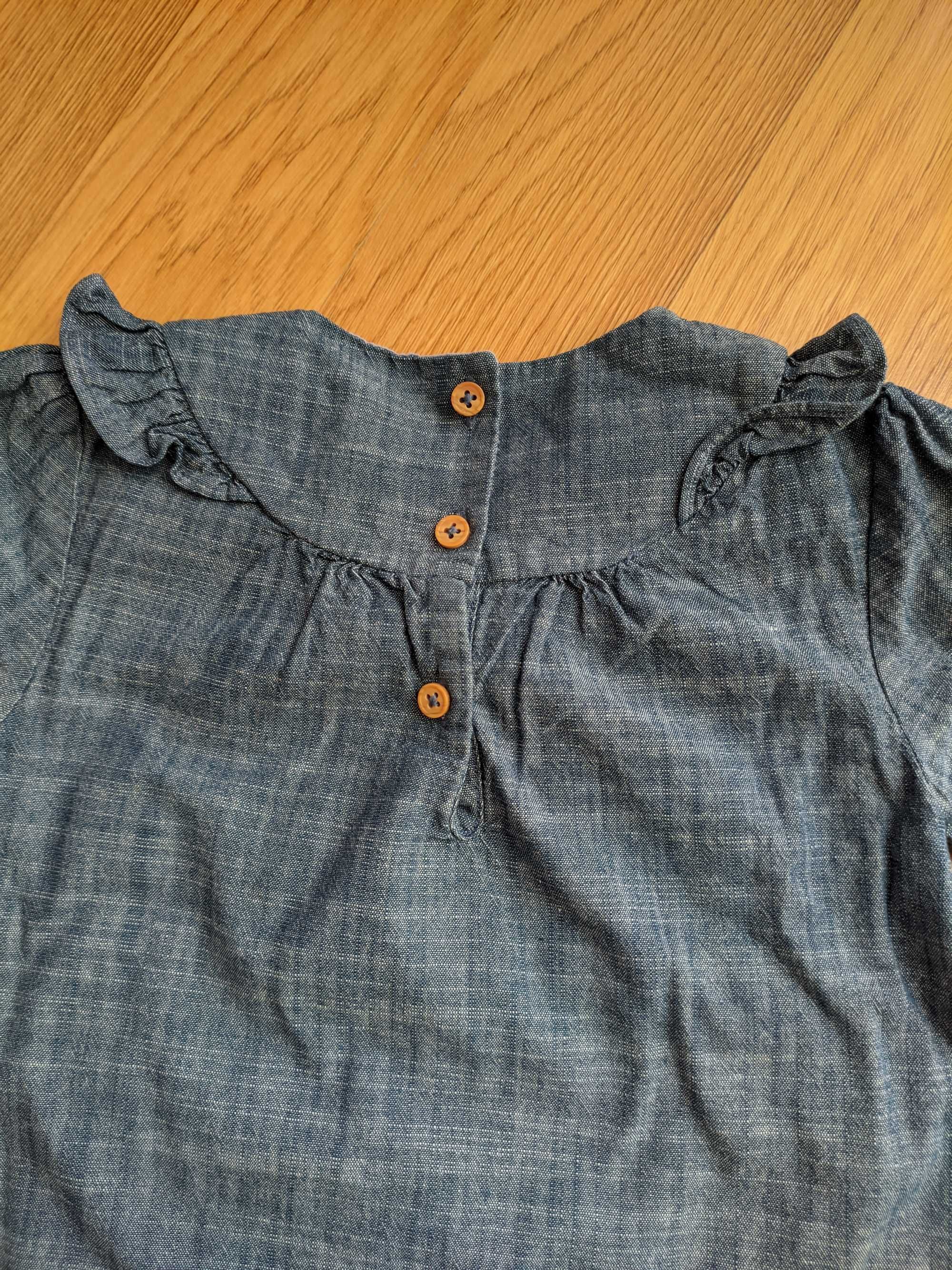 Bluzka denimowa c&a 98 koszula