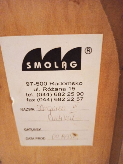 Stół rozkładany firma Smoląg