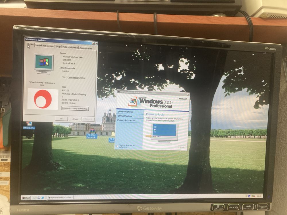 Retro komputer biurowy Dell Optiplex Gx150 sprawny