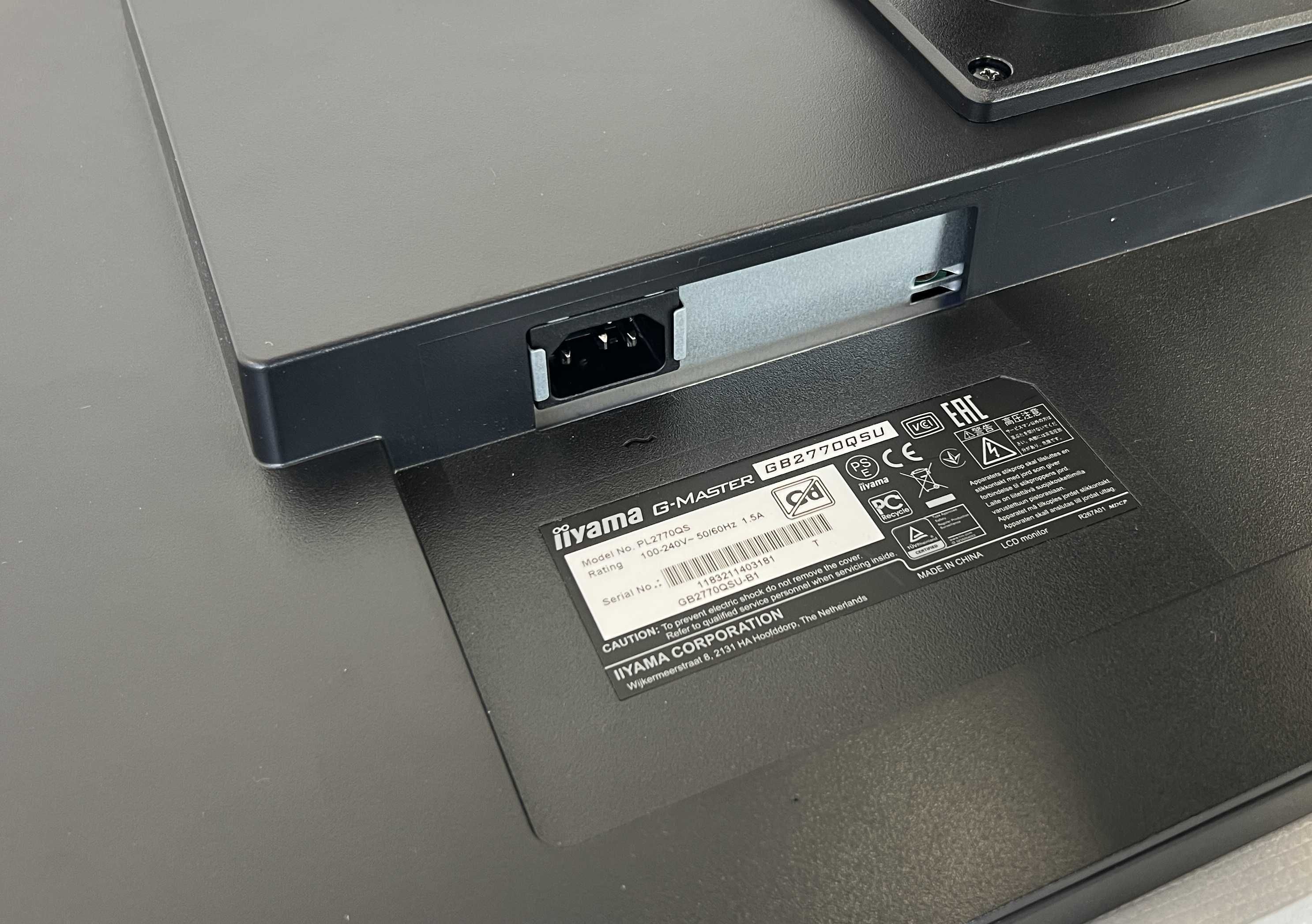 Monitor IIYAMA G-Master GB2770QSU 27"