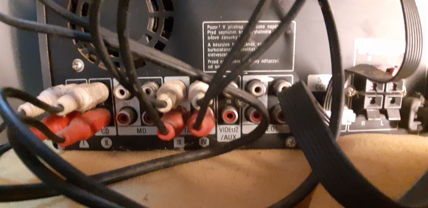 Aparelhagem Sony. 4 elementos.