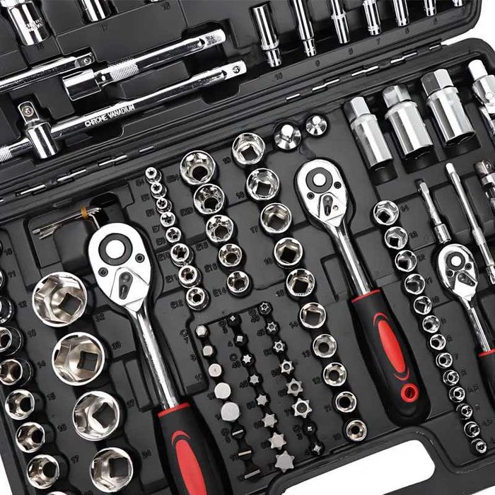 Набір інструментів 216 предметів, комплект набір для ремонту авто