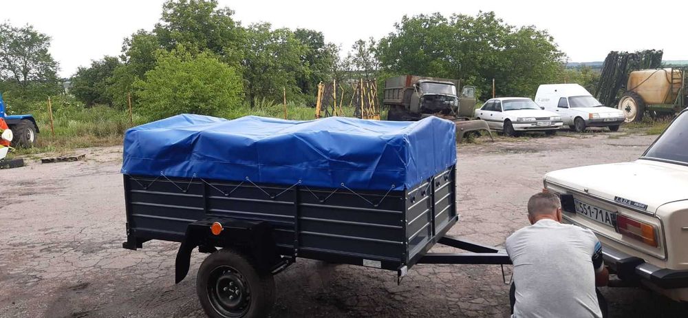 ПРИЧІП на 1250 кг  легковий ПА 2300*1300*500 купити з виробництва.