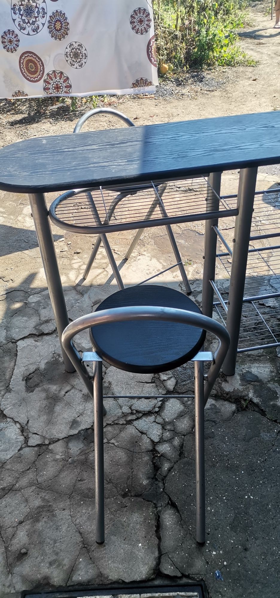 Mesa com cadeira