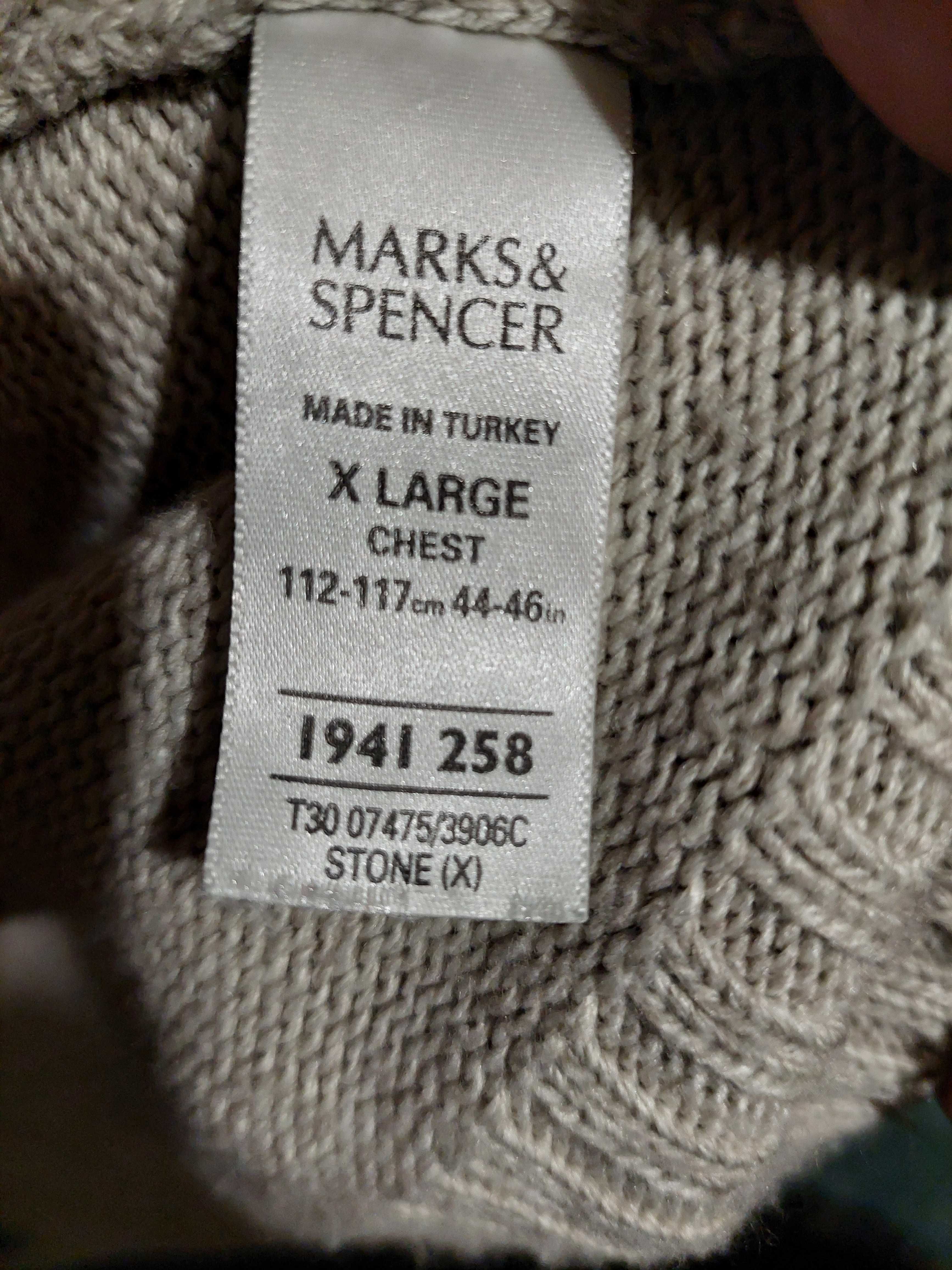 Sweter męski Marks Spencer xl