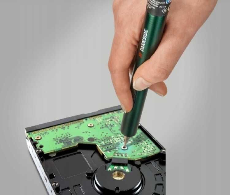 Wkrętak elektryczny z 20 bitami / PEPS 3 A1 PARKSIDE