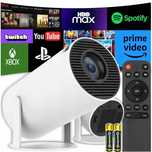 projektor hy300 pro 2025 wersja 4k wifi przenośny android tv rzutnik