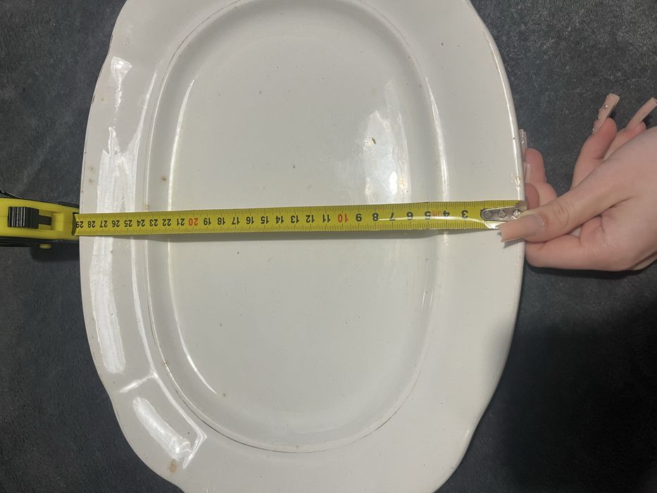 Антикварное блюдо Песоченская фабрика