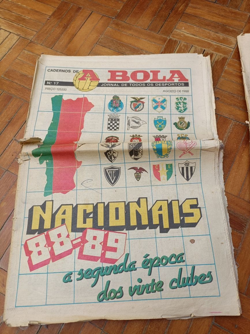 Cadernos A Bola vintage / Cadernos Record 93/94