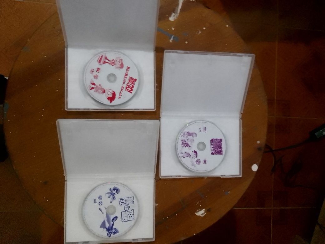 DVDs desenhos animados