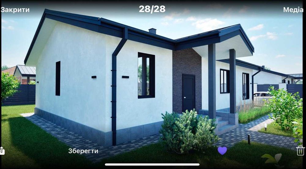 Продам окремий одноповерховий будинок на 5,5 сотках, Бровари.