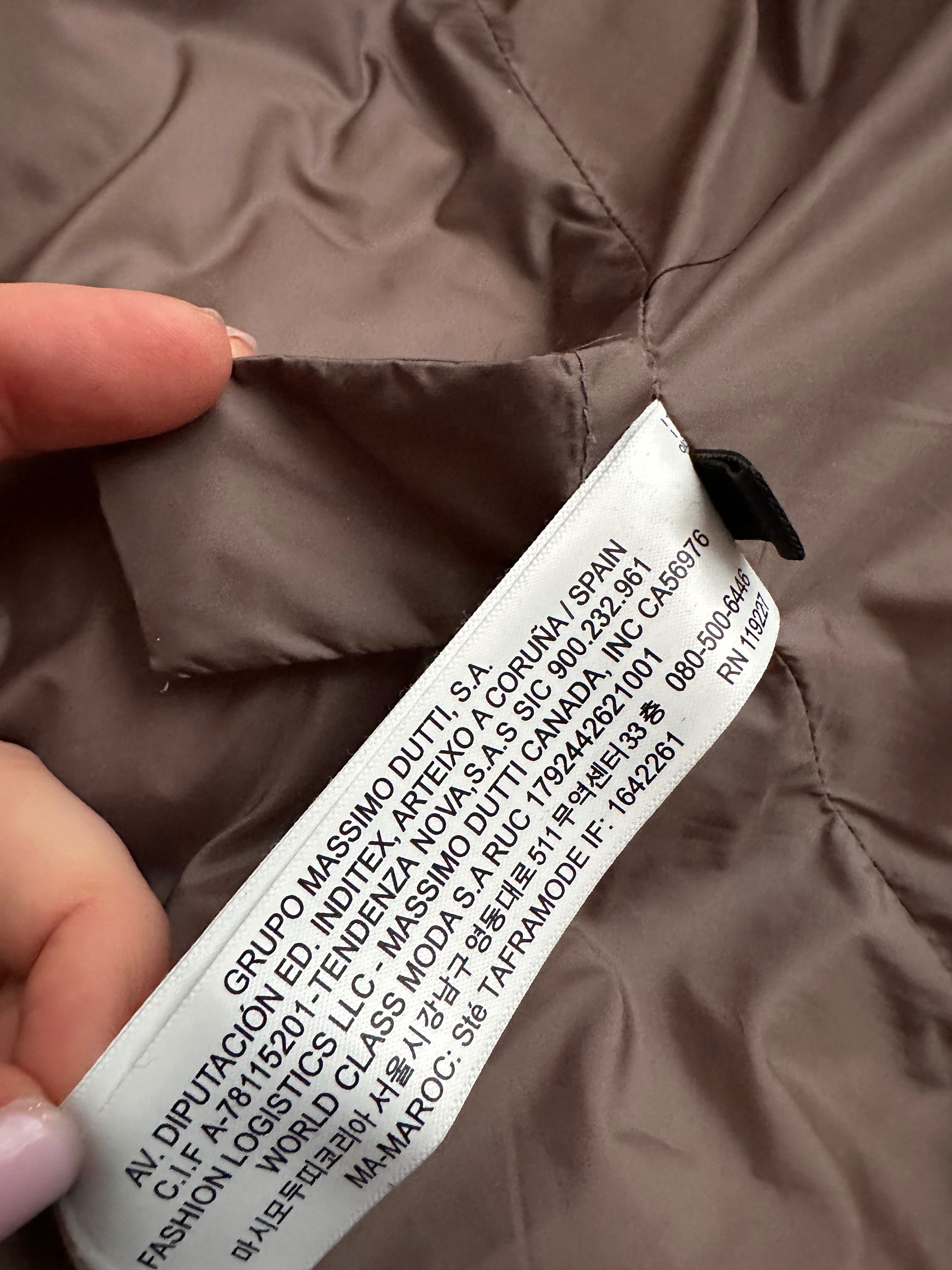 Продам пуховик Massimo dutti
