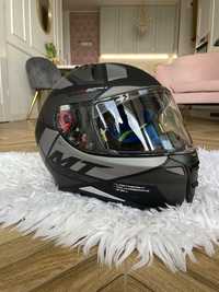 Kask Motocyklowy Mt Helmets Revange 2 Czarny rozmiar L