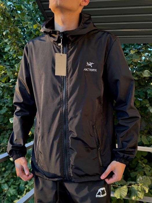 ARCTERYX GoreTex | Ветровка куртка черная | XS S M L XL
