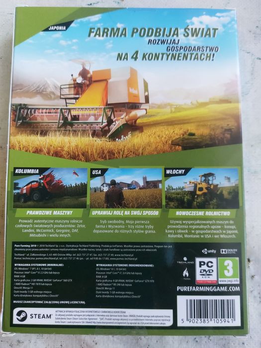 Pure Farming 2018 gra PC