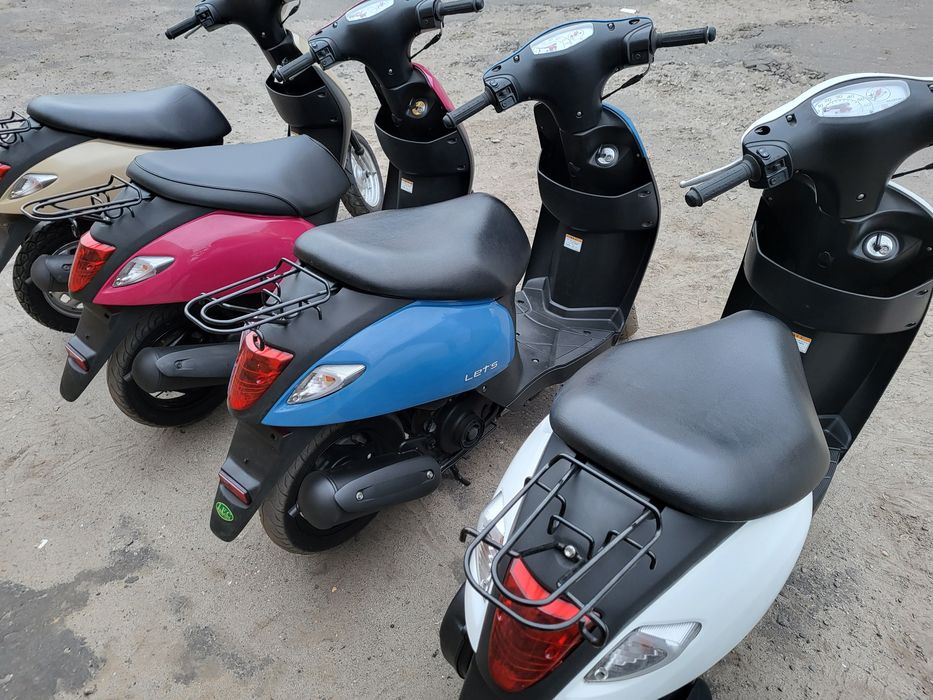 Suzuki Lets 6 з Японії скутер з контейнера стан як новий