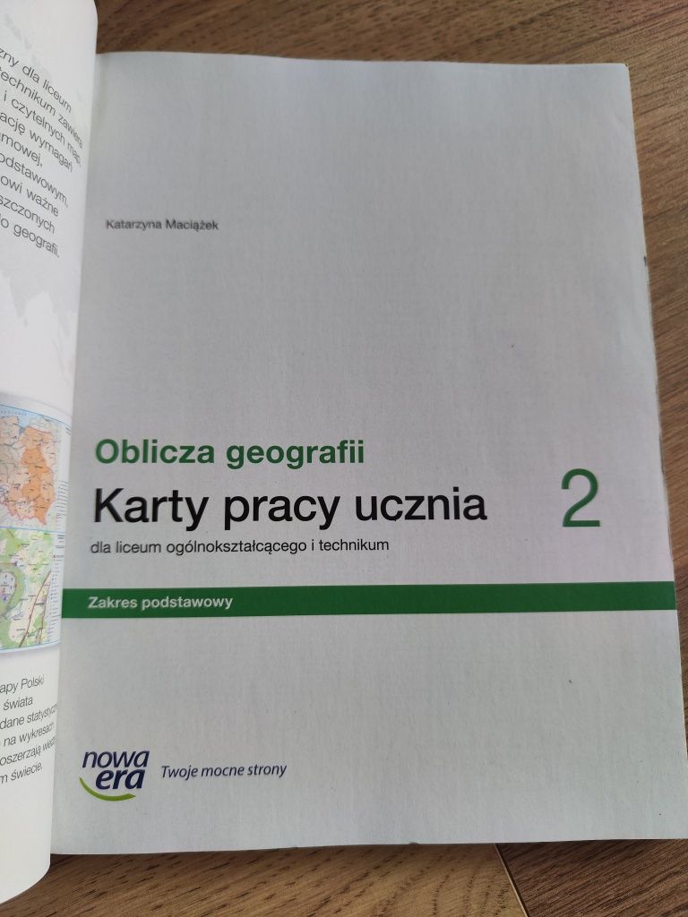 Oblicza geografii 2 karty pracy ucznia