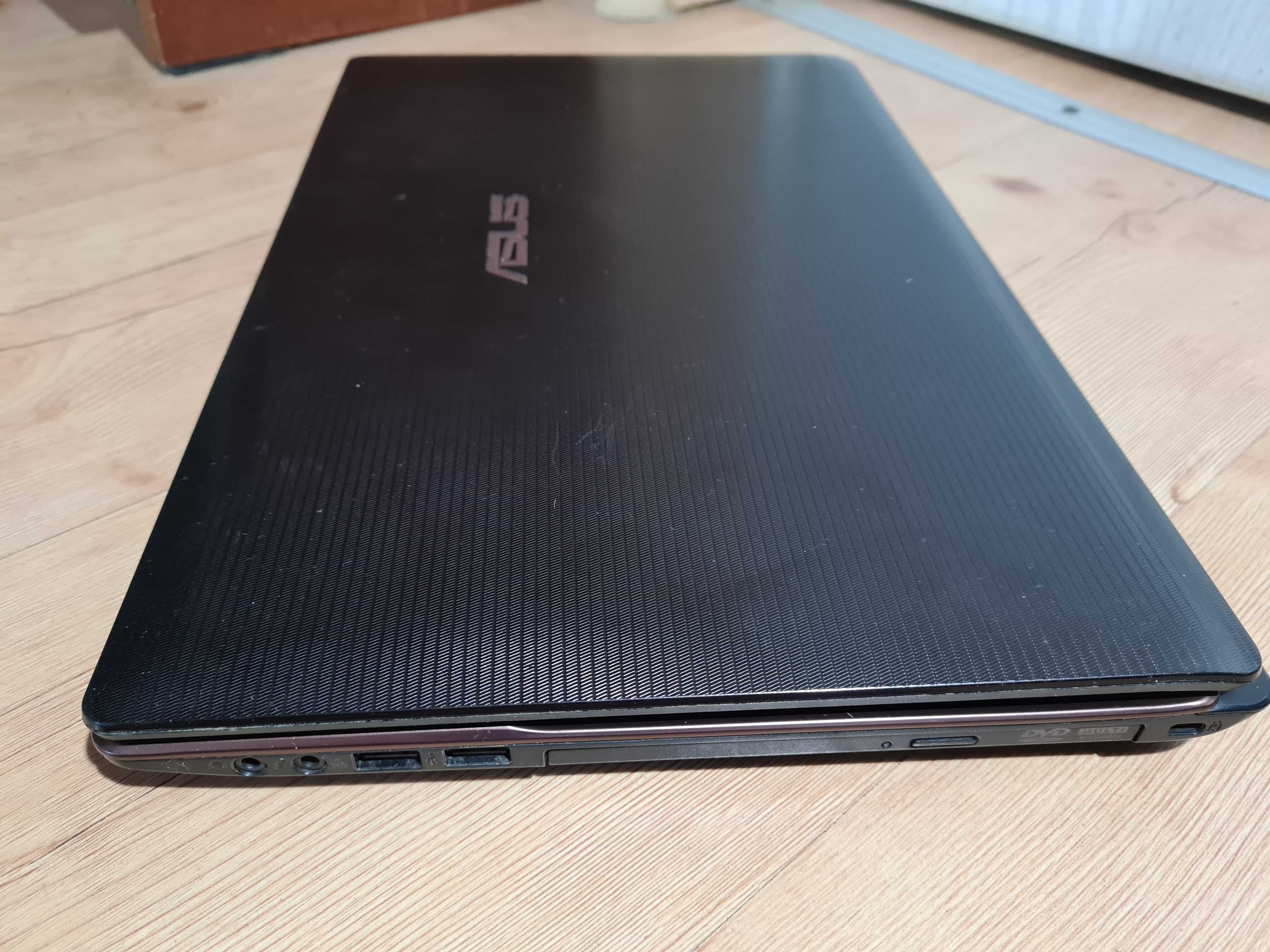 Laptop Asus x53s 15,6 cala  Intel Core i7 ram 8 GB  ssd 256 GB