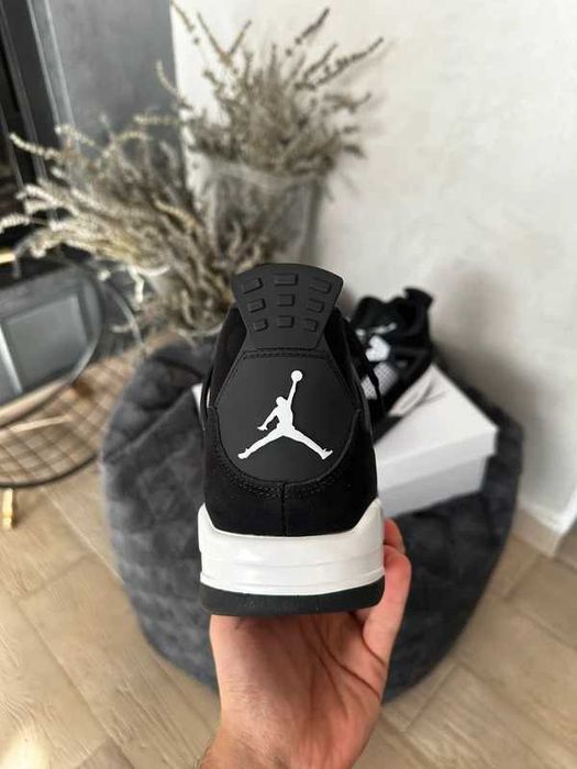 "Buty Trampki" Jordan_4_Retro_White_Thunder R.39