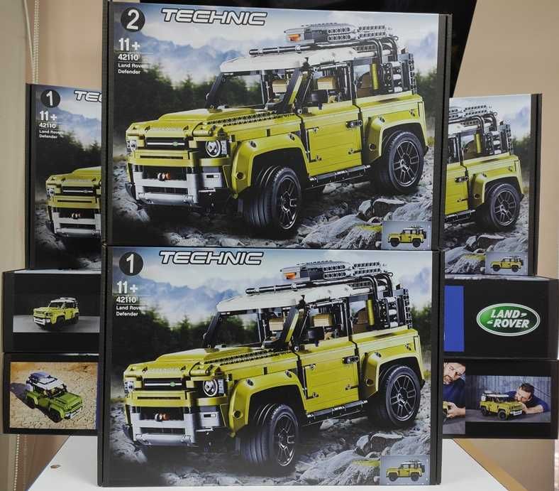 Конструктор Technic‼️НОВИЙ‼️Land Rover Defender 2573 детале LEGO 42110