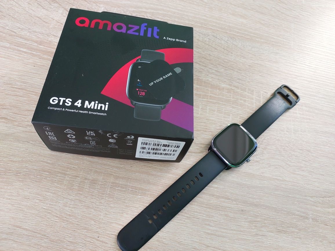 Смарт-годинник Amazfit GTS 4 Mini Midnight Black