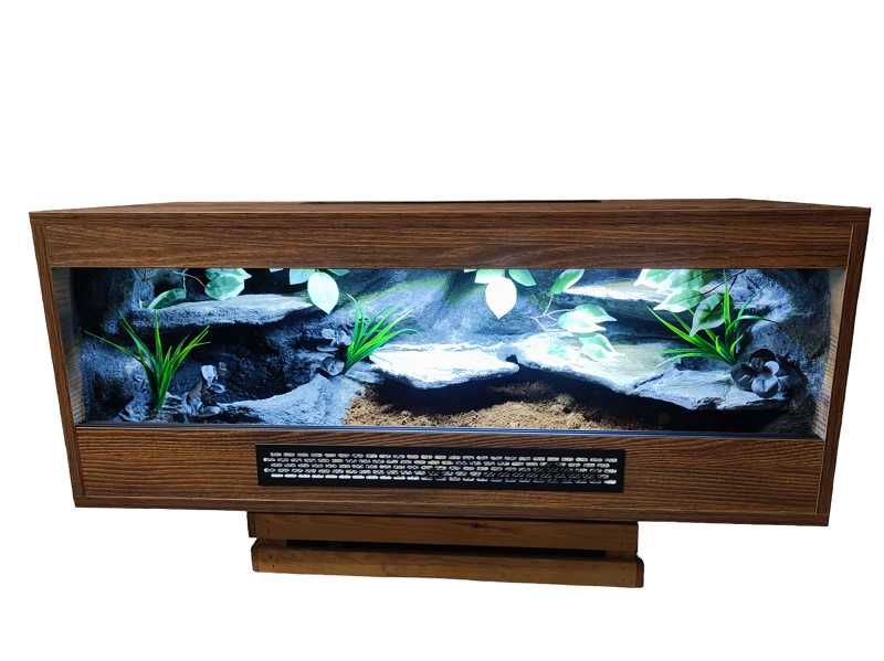 Terrarium tropikalne nr605 100/40/40 dla węża boa pyton DOSTĘPNE