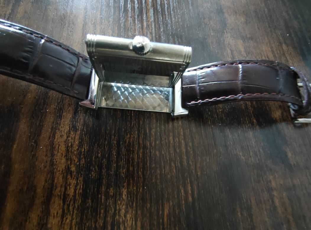 Zegarek typ JLC "Reverso" / zegarek typ Jaeger-lecoultre