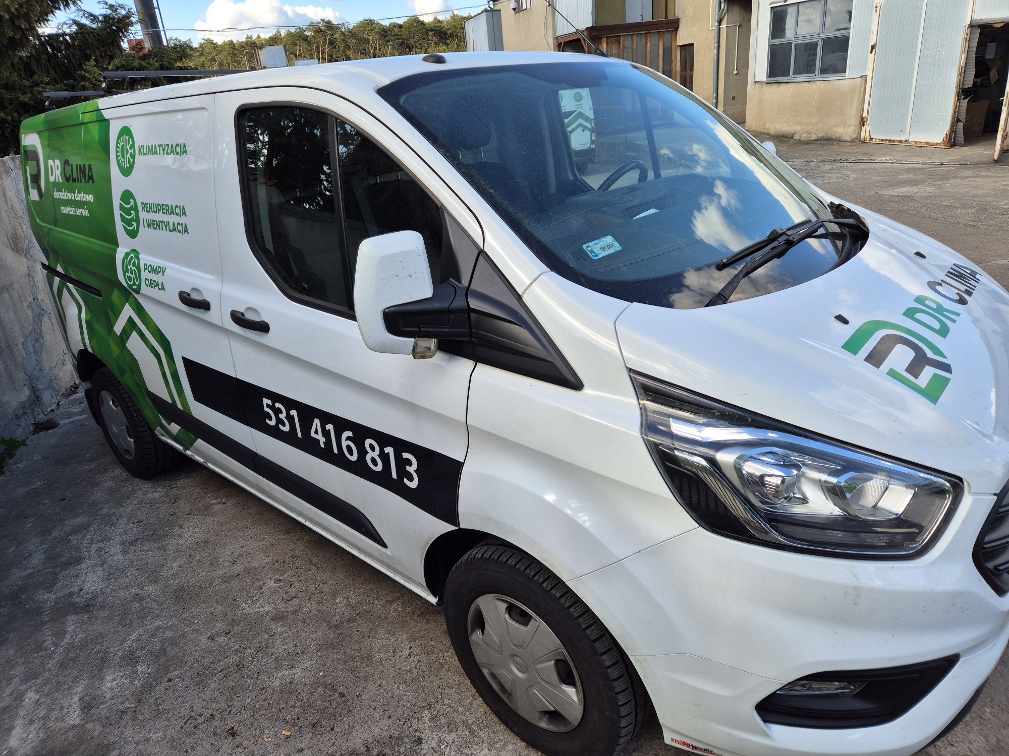 Ford custom 2.0 blaszak webasto