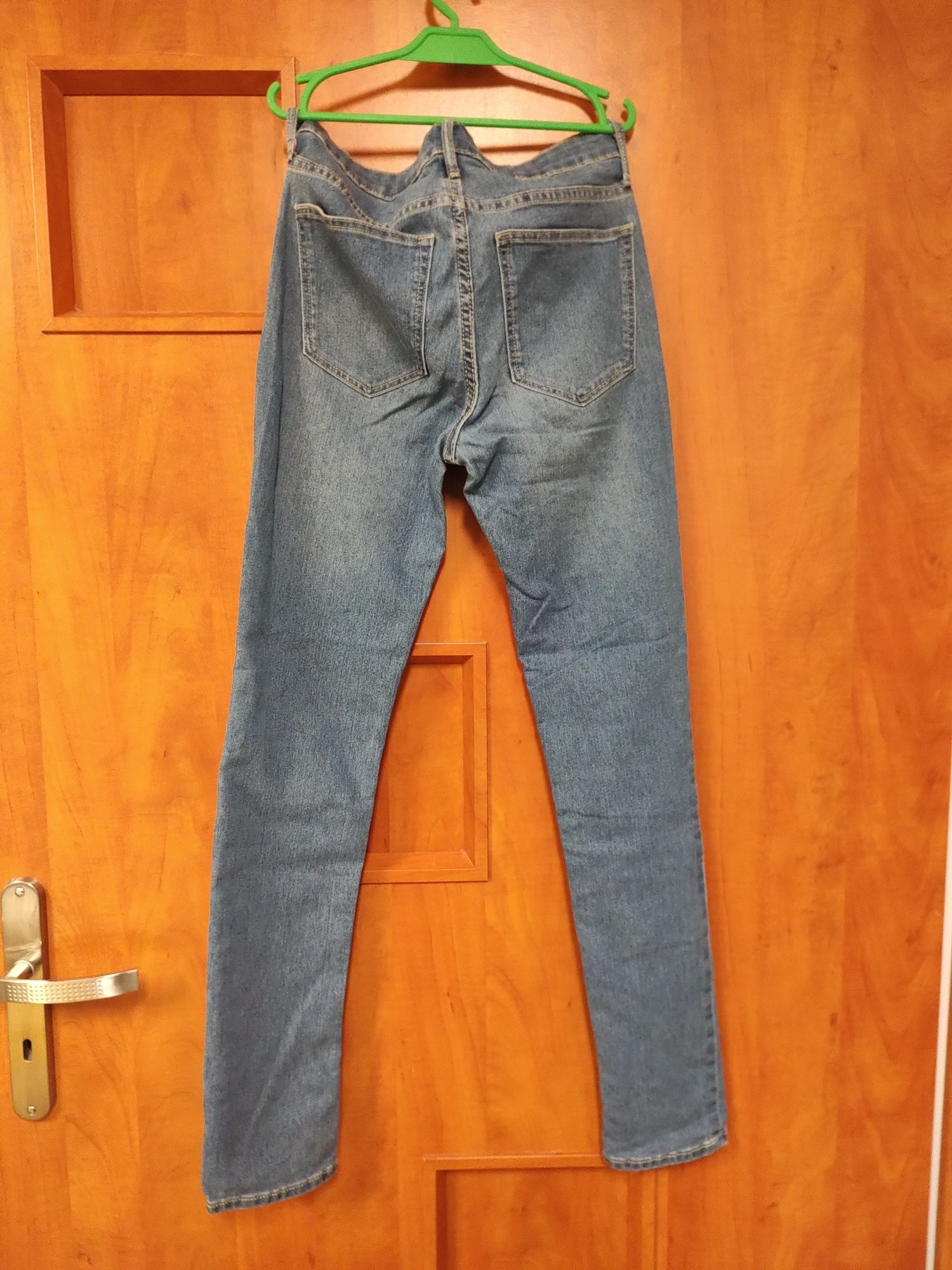 Spodnie 26 rurki jeansy h&m skinny 160 cm dla dziewczynki