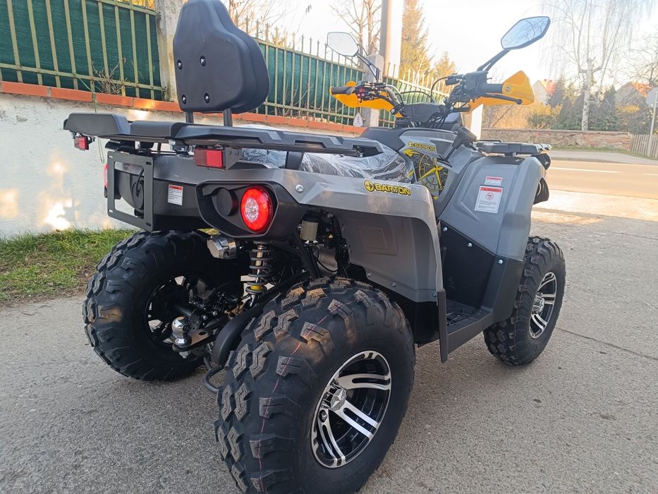 Nowy DUŻY QUAD Barton DISCOVER 200 Homologacja Mocny Wyciągarka RATY