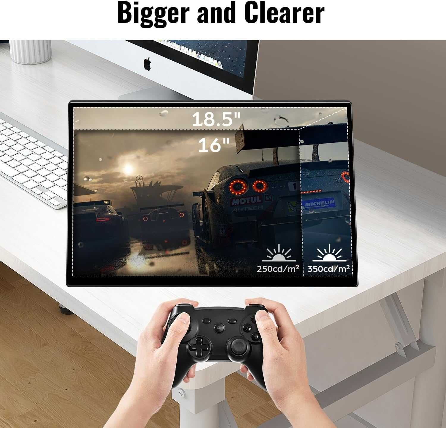 MONITOR Prechen HD-185 18.5' DOTYKOWY Przenośny hdr hdmi usb c
