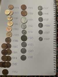 Монети Польща і  Американські