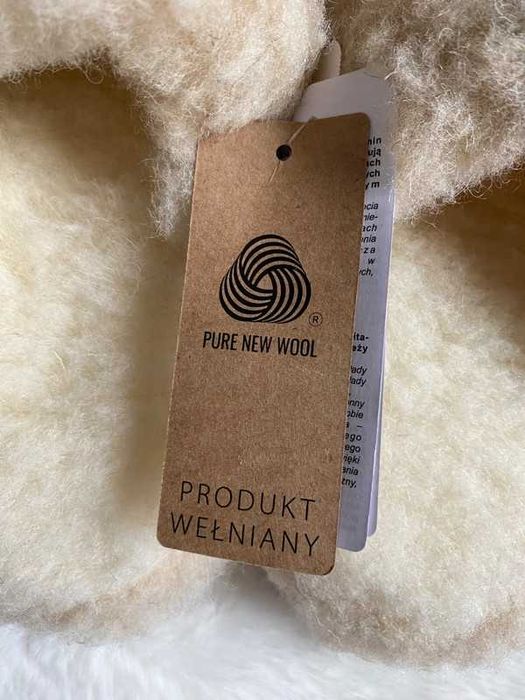 Pantofle nie merino slippers wełna Alwero kapcie papcie woolmark