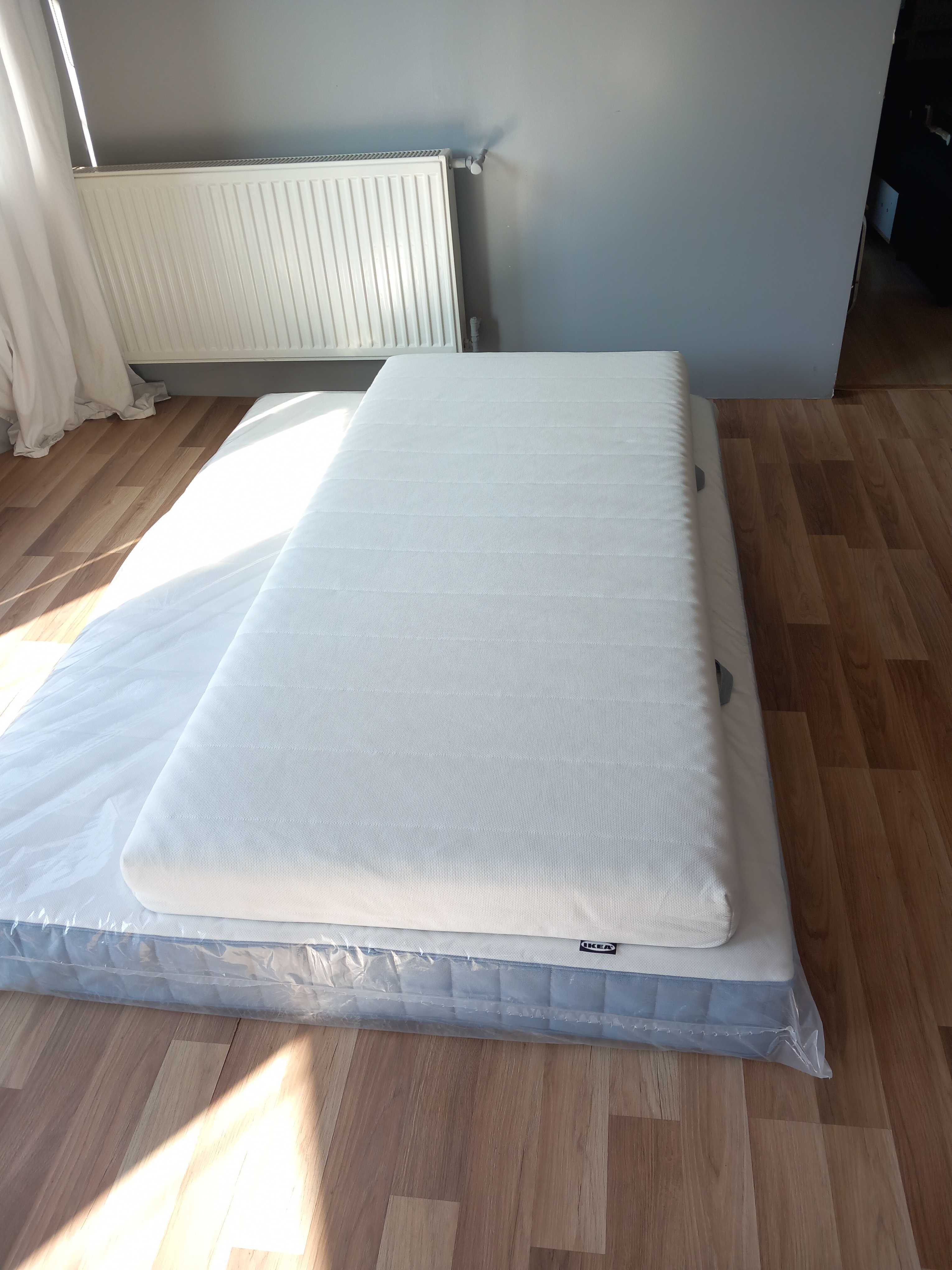 Nowy materac piankowy ASVANG z Ikea 80x 200 cm, 2 s