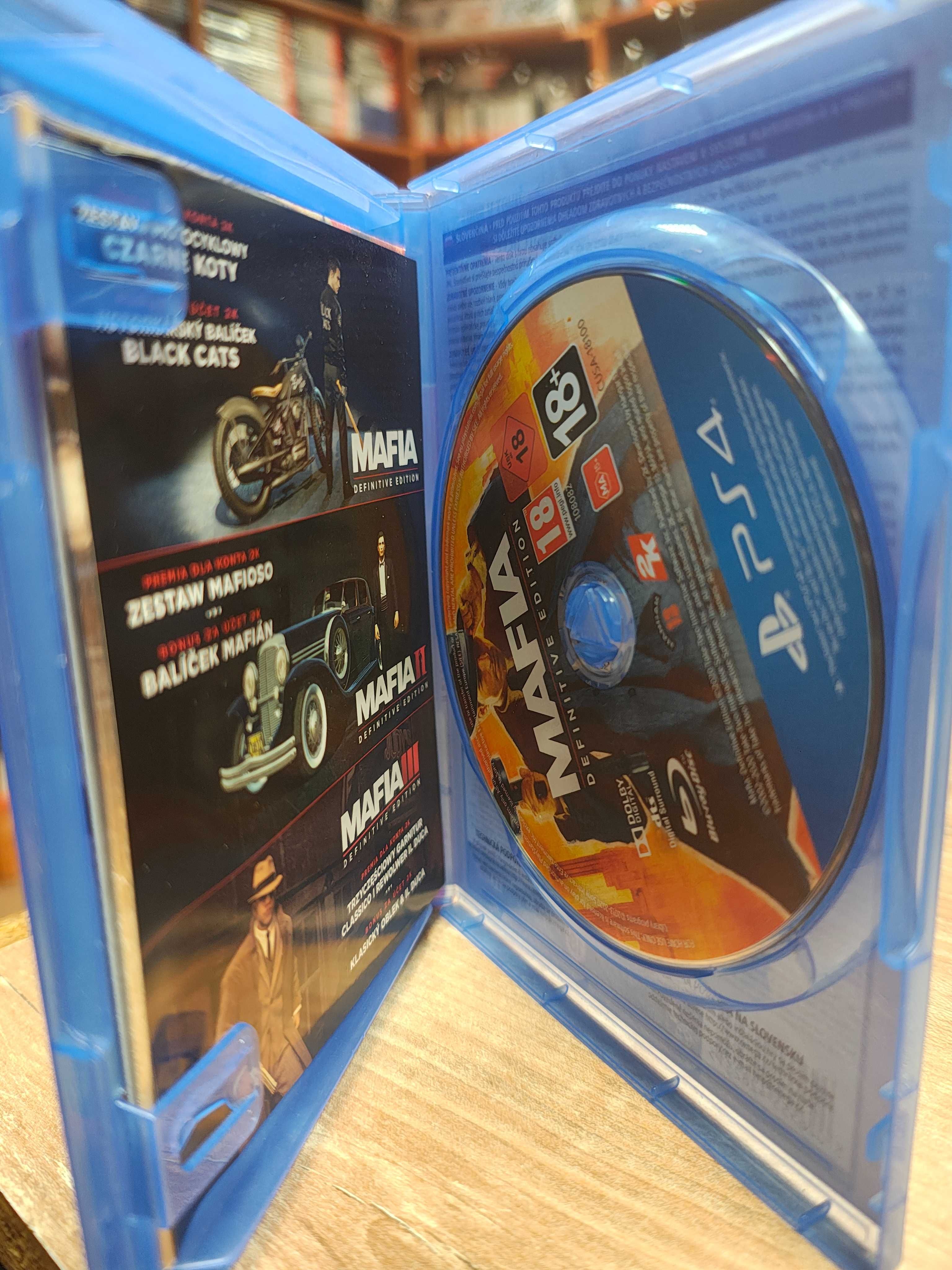 Mafia Definitive Edition PS4 PS5 PL BDB SklepRetroWWA Wysyłka Wymiana