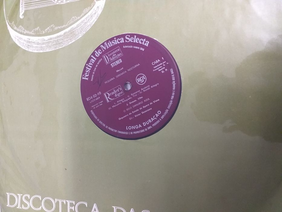 Discos de vinil LP, coleção antiga clássica