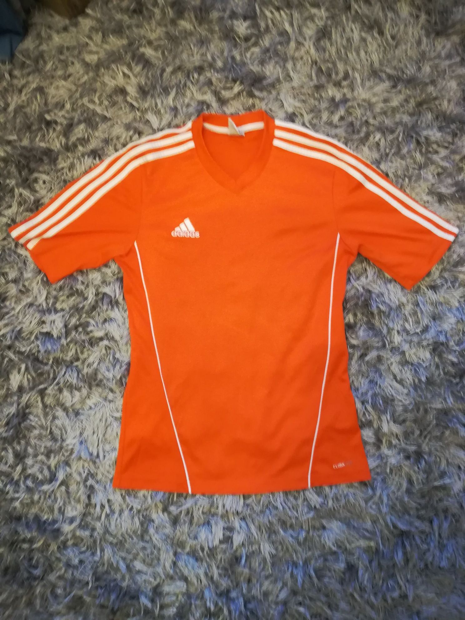 Koszulka, tshirt, terma, Adidas, S, nowa, pomarańczowa