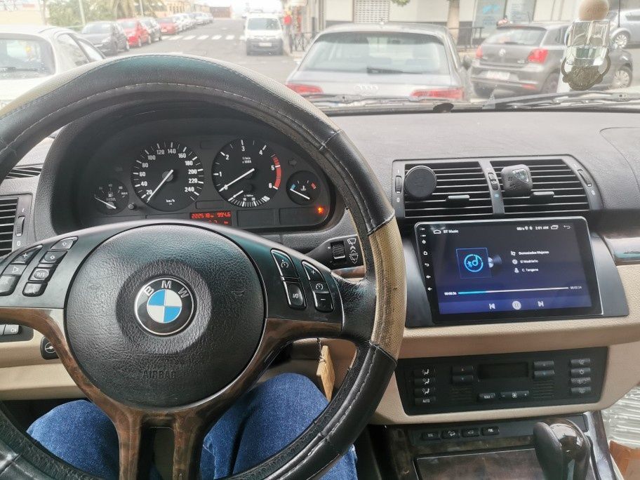 Автомагнитола BMW e39 e53 X5 android, bluetooth, usb, gps