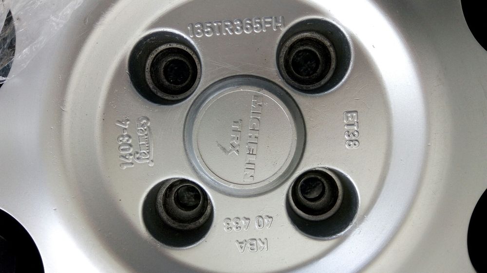 Колеса MICHELIN TRX от VW Scirocco Cheetah 1983-84 R365mm