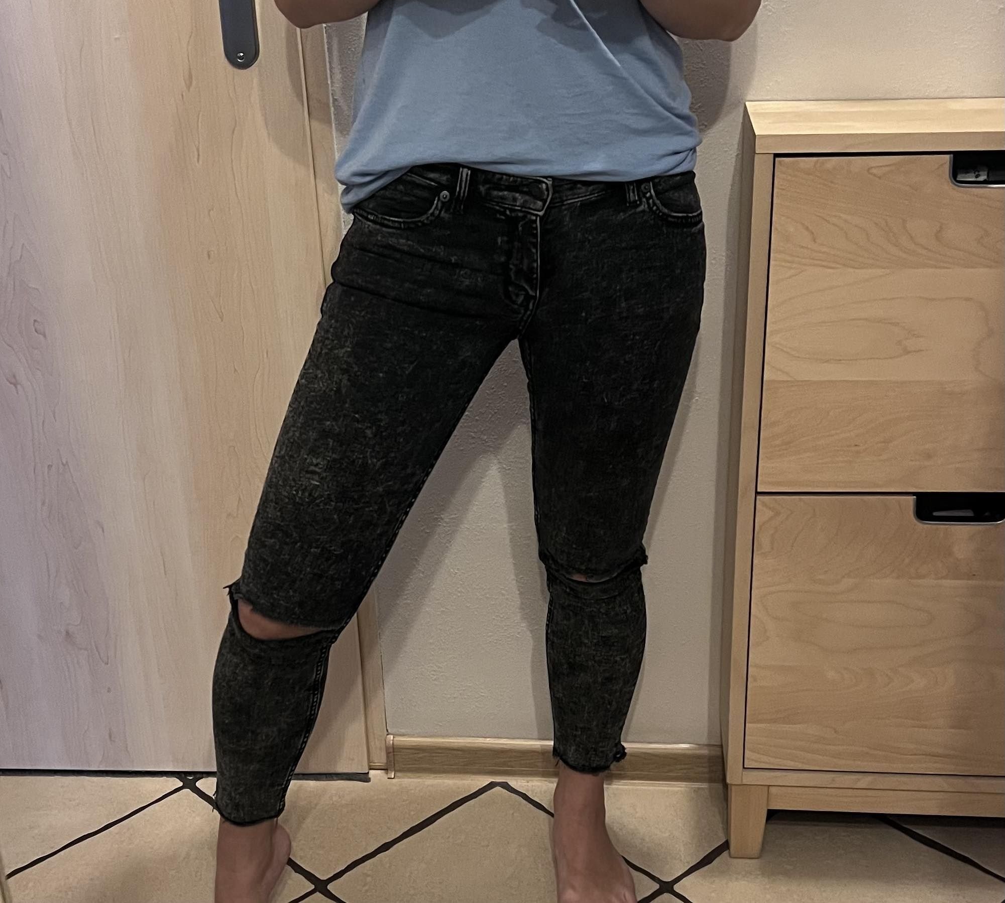 Spodnie jeansy damskie skinny H&M rozmiar s