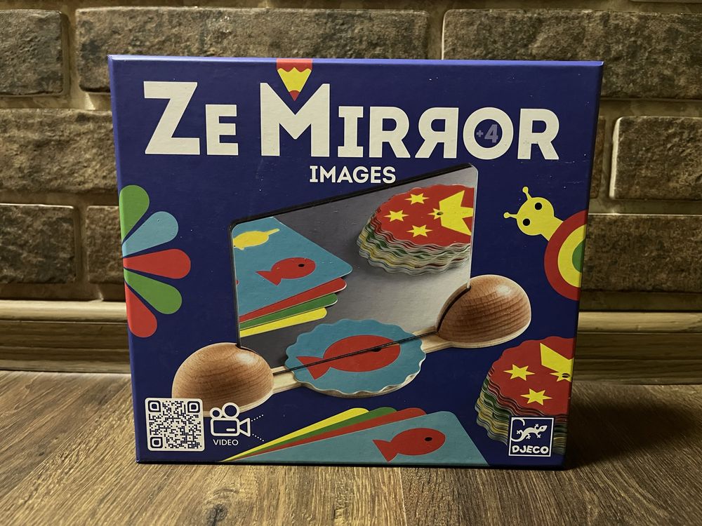 Дзеркальна гра головоломка мозаіка, зеркальная Djeco Ze mirror