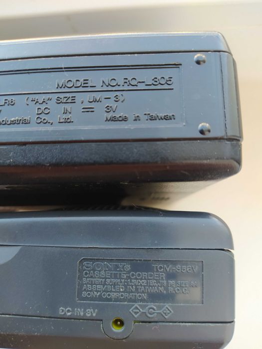Кассетные диктофоны SONY, Panasonic